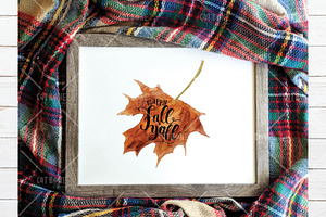 Fall Frame Mockup 3