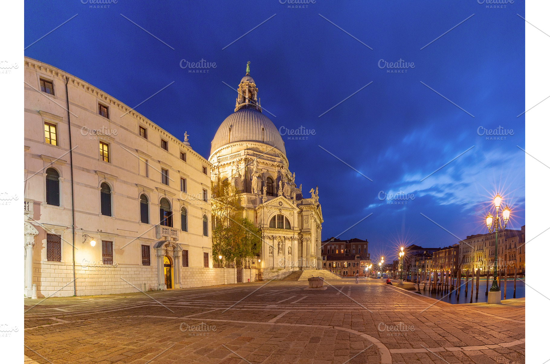 Santa Maria della Salute at dawn in, an Architecture Photo by kavalenkava