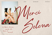 CS Selky - Signature Script Font, a Script Font by Craft Supply Co. (Thumbnail 6 of 8)