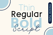 Fox Nuvira & Fox Petalia Font Duo, a Sans Serif Font by Fox7 By Rattana (Thumbnail 2 of 13)