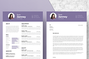 Modern Resume & CoverLetter Template, a Resume Template by Hito Graphic (Thumbnail 3 of 8)