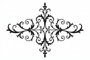Vintage Floral Ornament  Set, an Illustration by yasushie (Thumbnail 8 of 9)