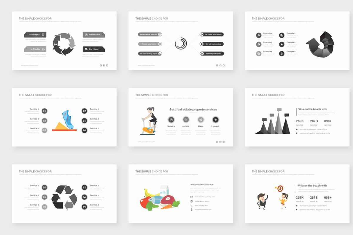 Hikari Creative Google Slide Templat, a Presentation Template by One Percent Studio (Photo 10 of 15)