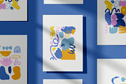 Abstractions shapes collection, a Social Media Template by Bosotochka♥Art (Thumbnail 8 of 11)