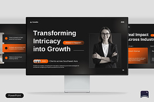 Consulting Deck & Business Advisory, a Presentation Template by Claymoon Lab