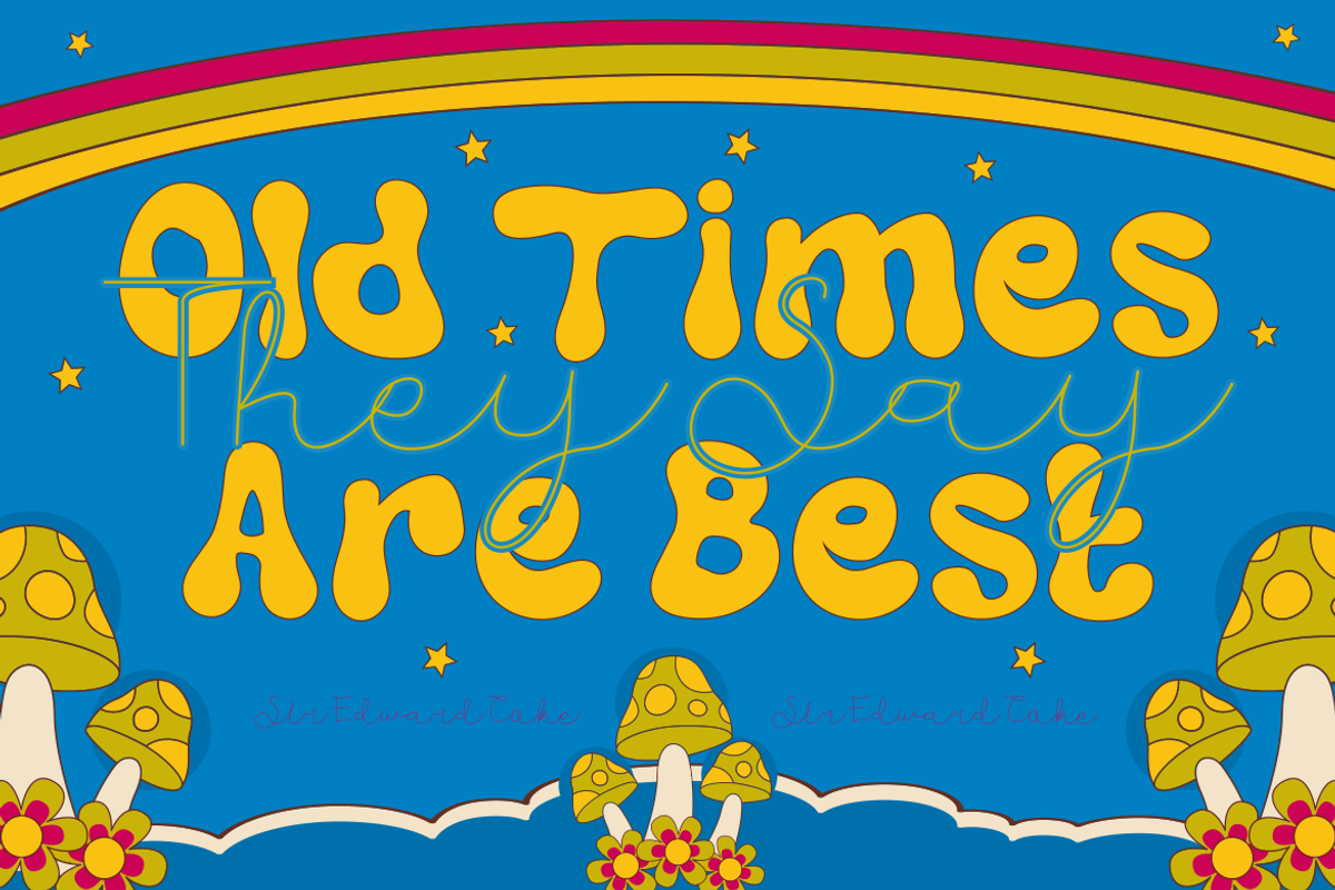 Retro Rapture - Duo Retro Font, a Font by PutraCetol Studio (Photo 2 of 11)