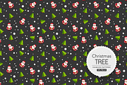 1 Christmas Tree Seamless Patterns, a Pattern Graphic by ToozDesign (Thumbnail 2 of 15)