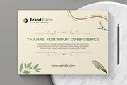 Thank You For Your Card, a Stationery Template by MightyDesign (Thumbnail 3 of 6)