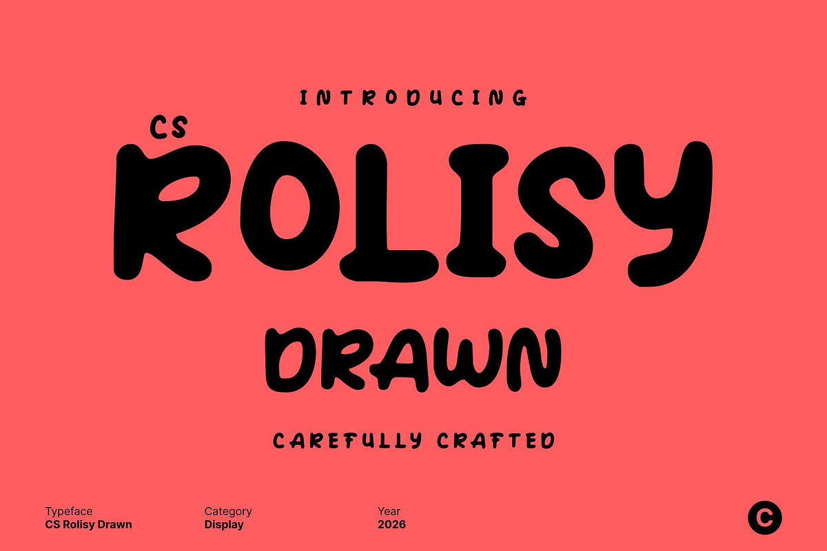 CS Rolisy Drawn, a Handwritten Font by Craft Supply Co. (Photo 1 of 8)