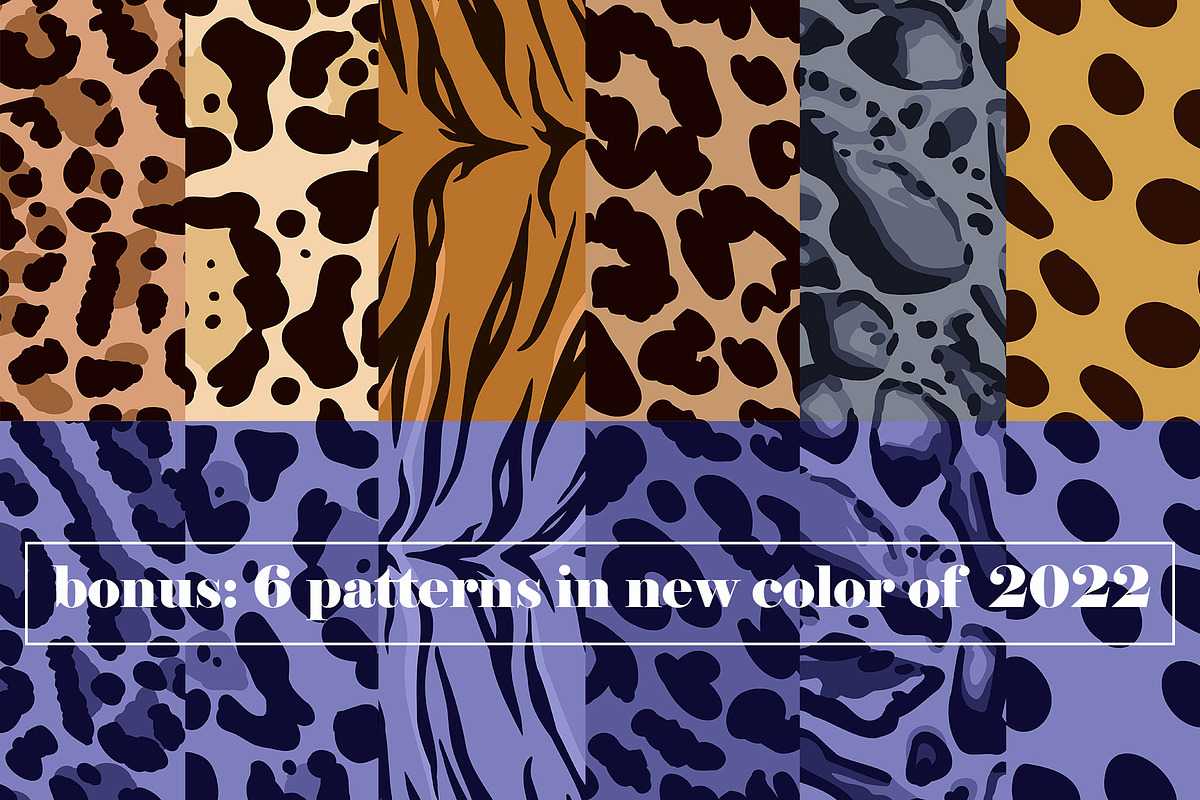 WILD CATS: animal print, a Pattern Graphic by Elliko shop (Photo 5 of 7)