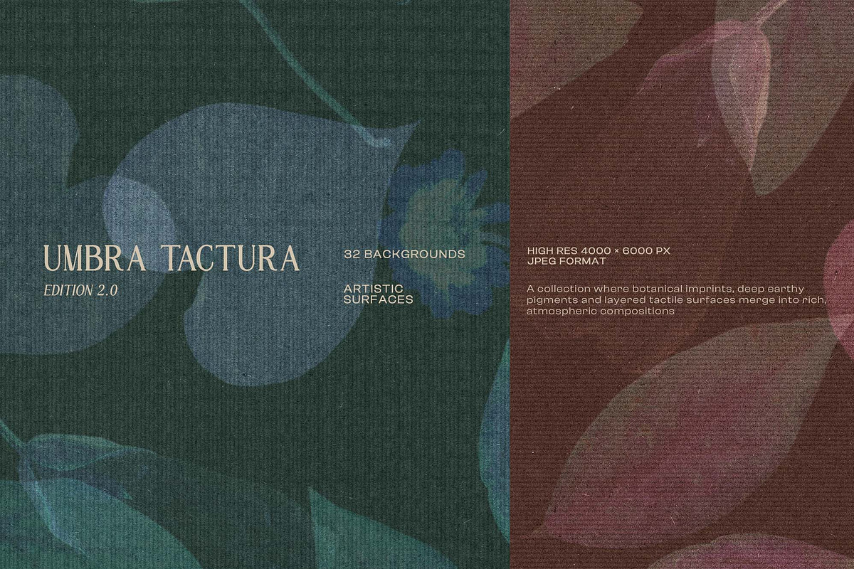 Umbra Tactura - Botanical Textures, a Background Graphic by DigARTbyHavroshka (Photo 4 of 11)