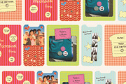 Quirky Playful Seamless Pattern Pack, a Decorative Illustration by Invisual Studio (Thumbnail 10 of 11)