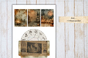 Halloween Cards Astrology Pockets, a Decorative Illustration by Print Haven Mochi Vintage (Thumbnail 4 of 7)