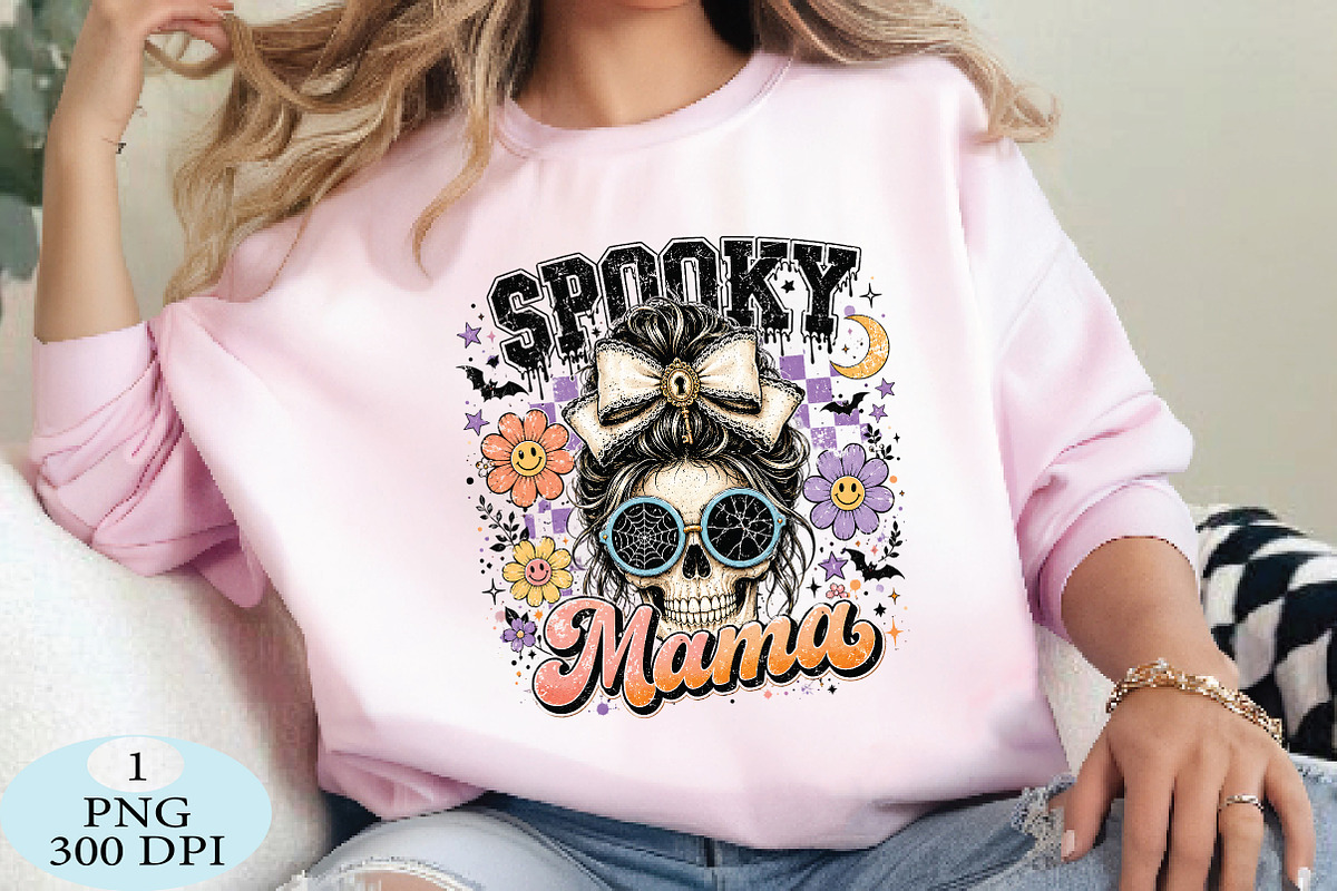 Spooky Mama Png,Halloween PNG, a Seasonal Illustration by Daily.Designs (Photo 3 of 5)