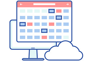 Scheduling App And Cloud Storage