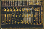 The Secret Bookcase - Hand-lettered, a Sans Serif Font by Endless Time Graphics (Thumbnail 7 of 8)