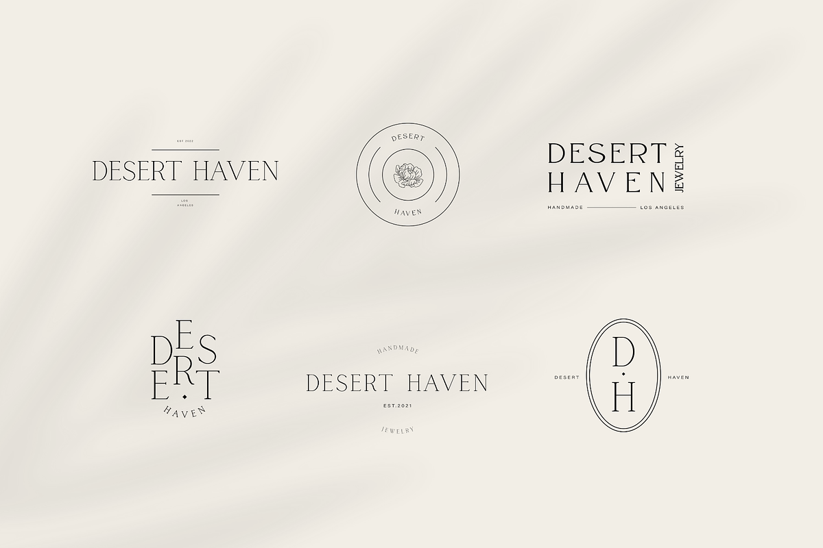 Desert Haven Logo Template Kit, a Branding & Logo Template by ALunadoki Design (Photo 7 of 9)