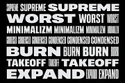 403 Vusion, a Sans Serif Font by 403 Type Foundry (Thumbnail 8 of 20)