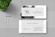 Minimal Gift Voucher, a Card Template by Ahsanjaya (Thumbnail 1 of 3)
