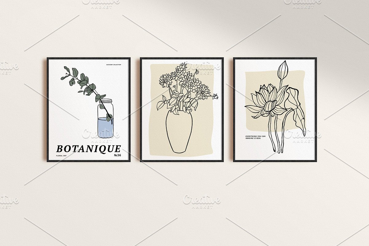 Art posters. Blossom collection, a Poster Template by oxygen_8 (Photo 9 of 10)