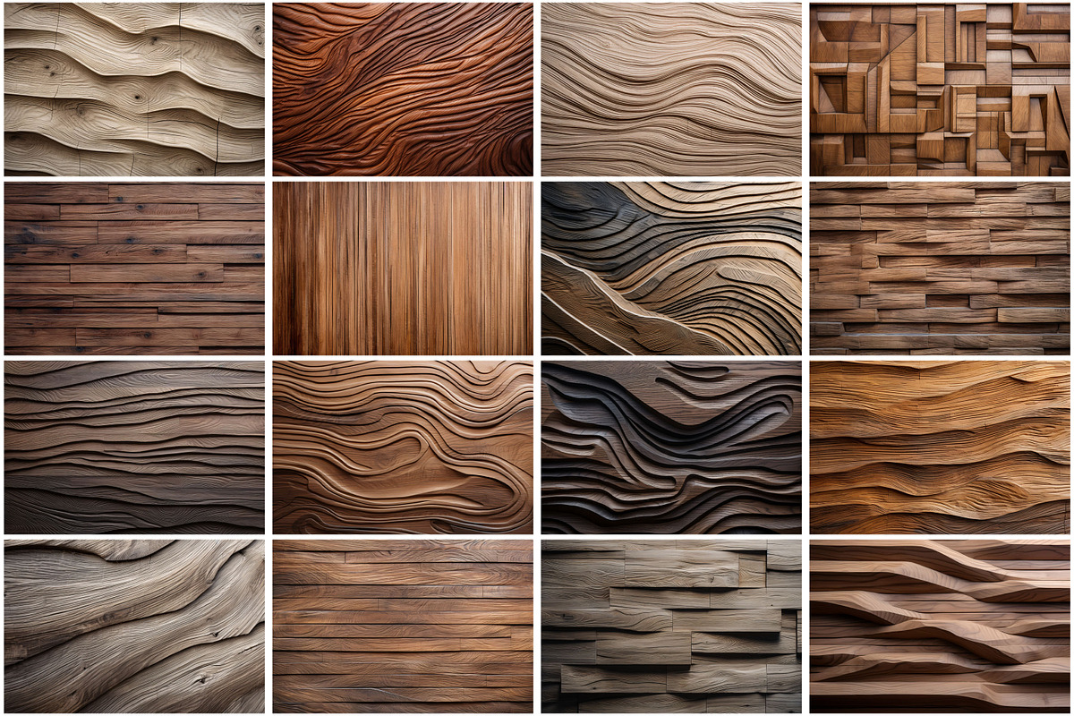 3D Wooden Texture Background, a Texture Graphic by Forhadx5 (Photo 3 of 5)