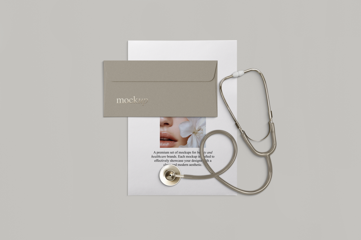 Luxury Envelope Letterhead Mockup, a Mockup by Oasis Mockups (Photo 1 of 2)