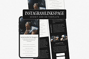 Showit Instagram Landing Page, a Landing Page Template by Blush Created (Thumbnail 1 of 15)