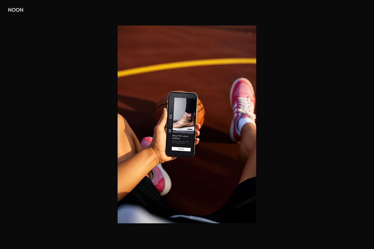 Sport & Lifestyle Mobile App Mockup, an iPhone Mockup by Oday Noon (Photo 11 of 12)