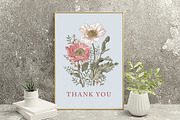Wedding Card Poppy Poppies Seamless, an Object Graphic by Vintage (Thumbnail 8 of 13)