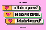 TAN - MARJORIE, a Font by TanType (Thumbnail 5 of 11)