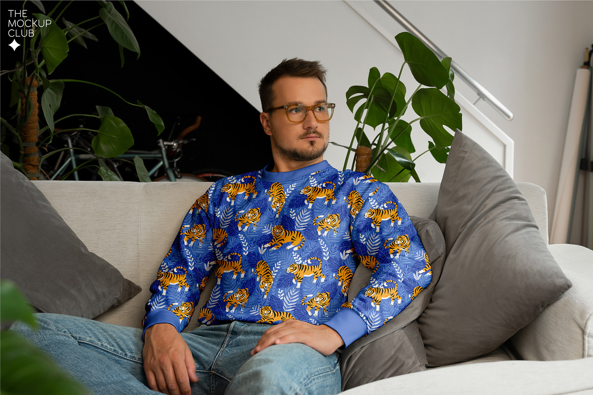 MALE SWEATSHIRT MOCKUPS, a Household Mockup by MCKP*ME (Photo 6 of 11)