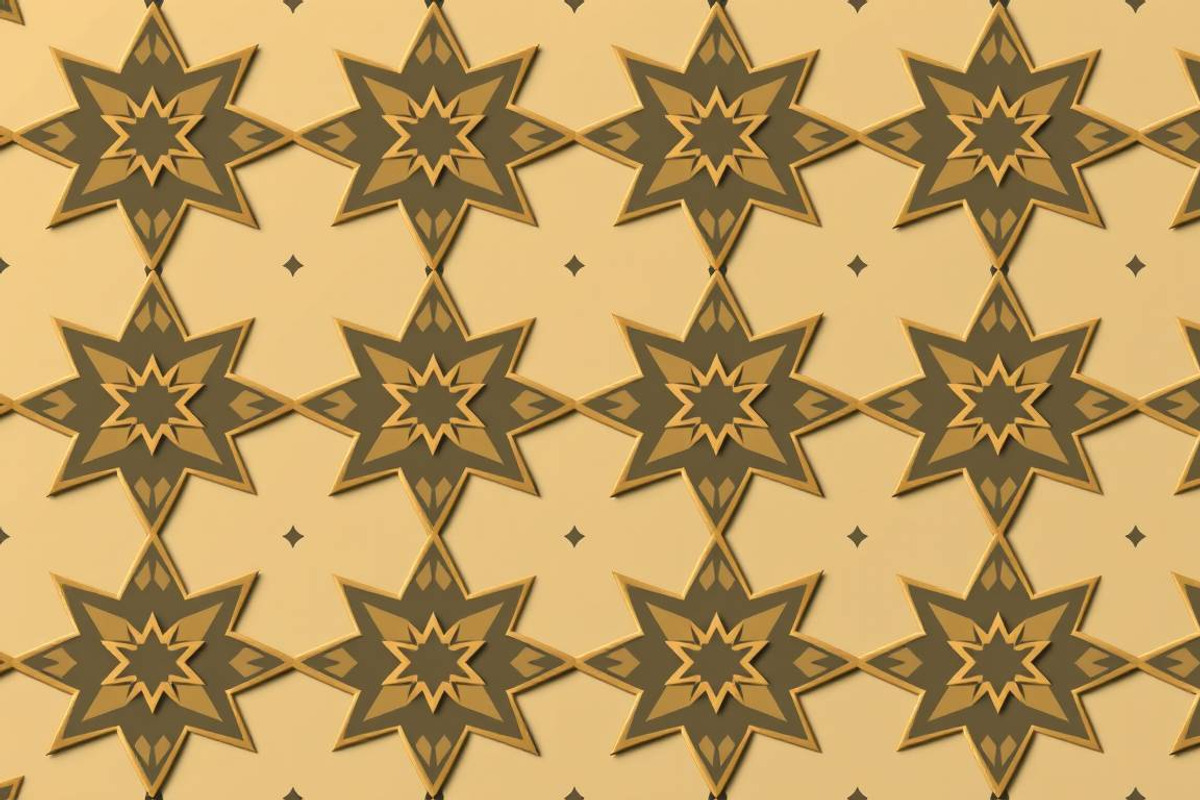 50 PNG Islamic Star Ornament Pattern, a Background Graphic by adenpinkstore (Photo 5 of 30)