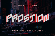 Prostion font, a Serif Font by VectorCraft (Thumbnail 1 of 4)