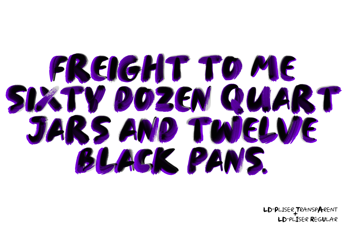PLISER. OTF Painting font family., a Graphic by Luxfont (Photo 2 of 9)