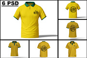 Polo T-Shirt Mockup, a Shirt Mockup by mockupbuys (Thumbnail 1 of 14)