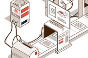 Product conveyor concept, an Object Illustration by Selektor (Thumbnail 3 of 3)