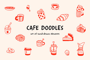 CAFE DOODLES | Graphic collection
