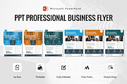PPT Professional Business Flyer, a Flyer Template by Wipavee (Thumbnail 1 of 3)