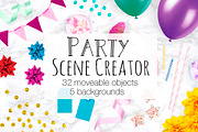 Party Scene Creator - Top View, a Product Mockup by Pixomize (Thumbnail 1 of 6)