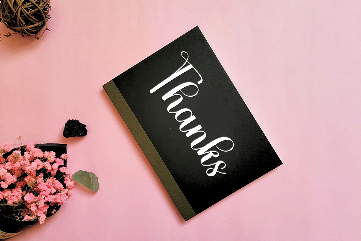 Creative Member, a Handwritten Font by InermediaSTUDIO (Photo 7 of 8)