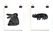 Cute animals pt IV, an Animal Illustration by Mii Lab (Thumbnail 3 of 9)