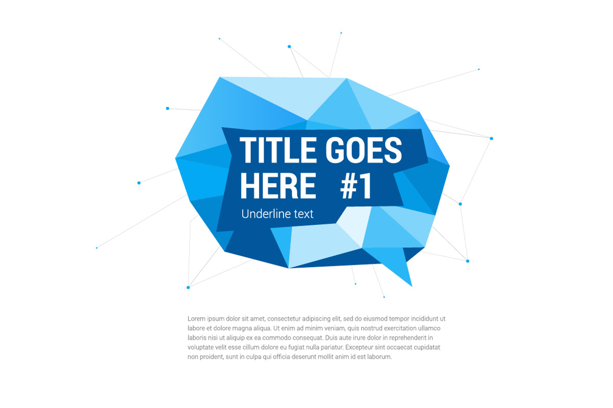 Low poly background, a Templates & Theme by Optimistic shop