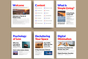 Minimal E-Book Template, an UI Kit Template by ContestDesign (Thumbnail 2 of 4)