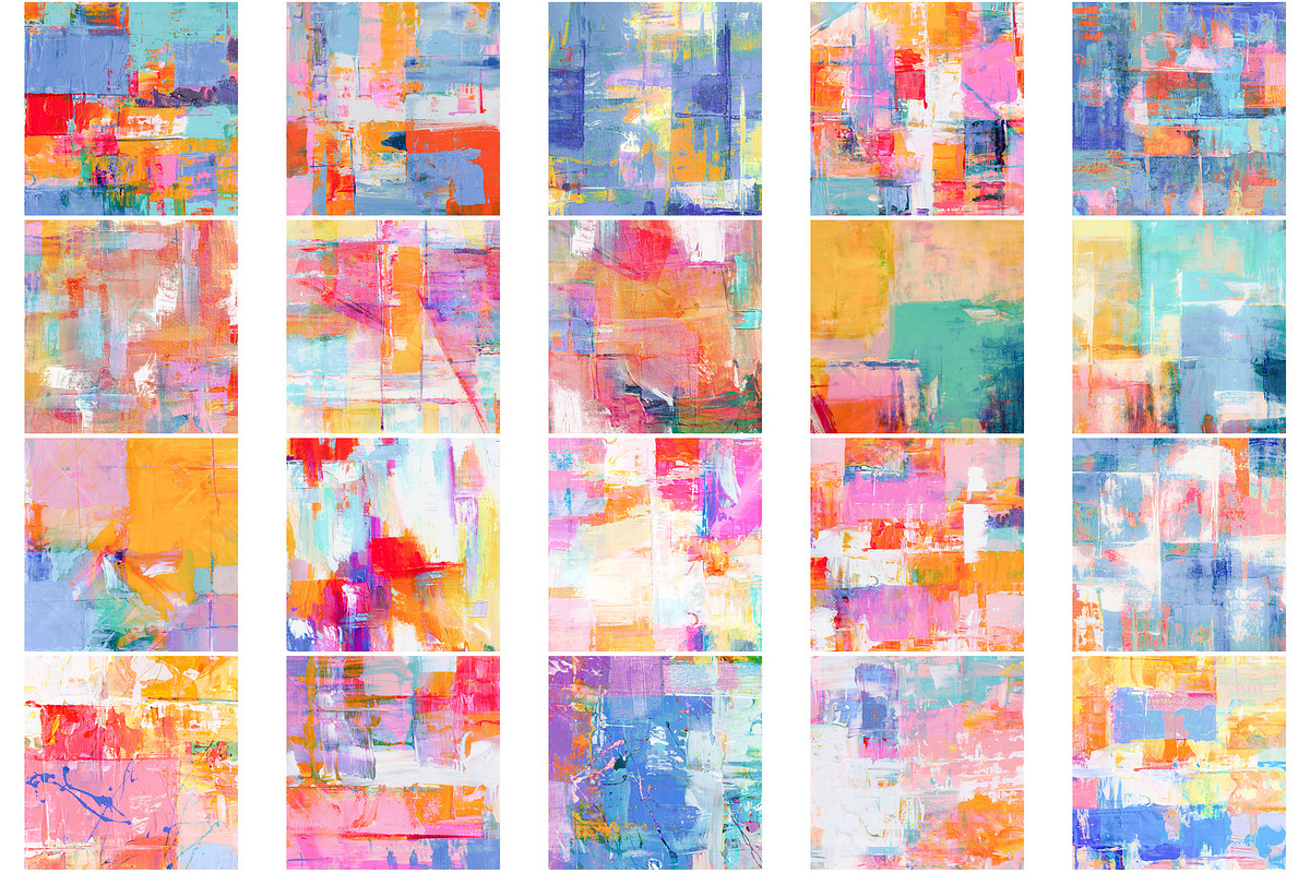 Dulcibella Abstract Painted Textures, a Texture Graphic by Wild Twig Co (Photo 6 of 6)