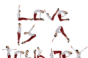 Human Alphabets, a Font by EmotionalAvatars (Thumbnail 2 of 2)