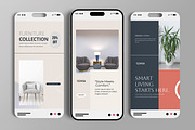 Modern Furniture Social Media Story, a Social Media Template by MightyDesign (Thumbnail 2 of 6)