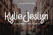 Kylie Jeslyn - Handwritten Fonts, a Script Font by Guna Studio (Thumbnail 1 of 5)