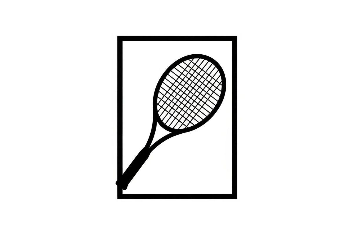 Tennis Racket Icon Silhouette Bundle, an Illustration by Designs_River (Photo 10 of 51)