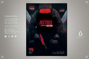 Game Night Flyer Retro Nation Poster, a Flyer Template by Storm Pixels (Thumbnail 2 of 4)