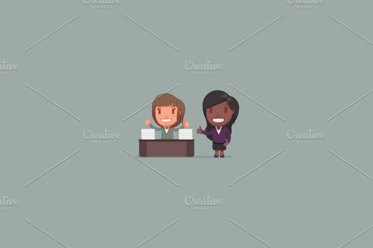 Business people big set 2, a Person Illustration by Beatriz Gascón (Photo 4 of 4)